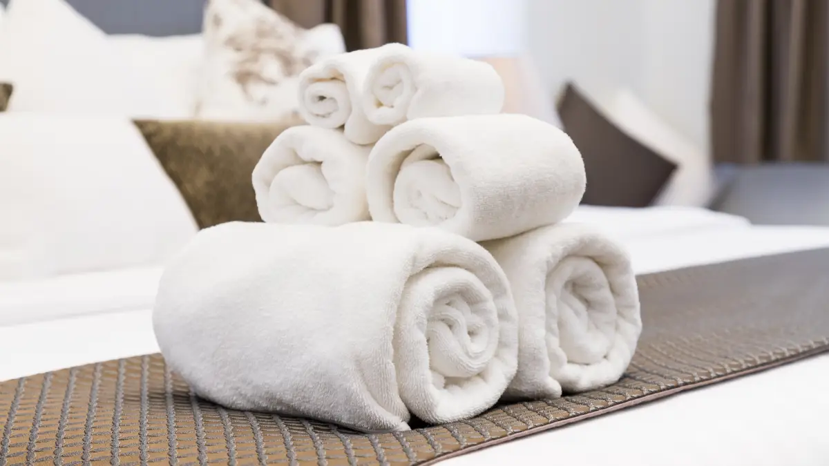 pliage de serviette hôtel