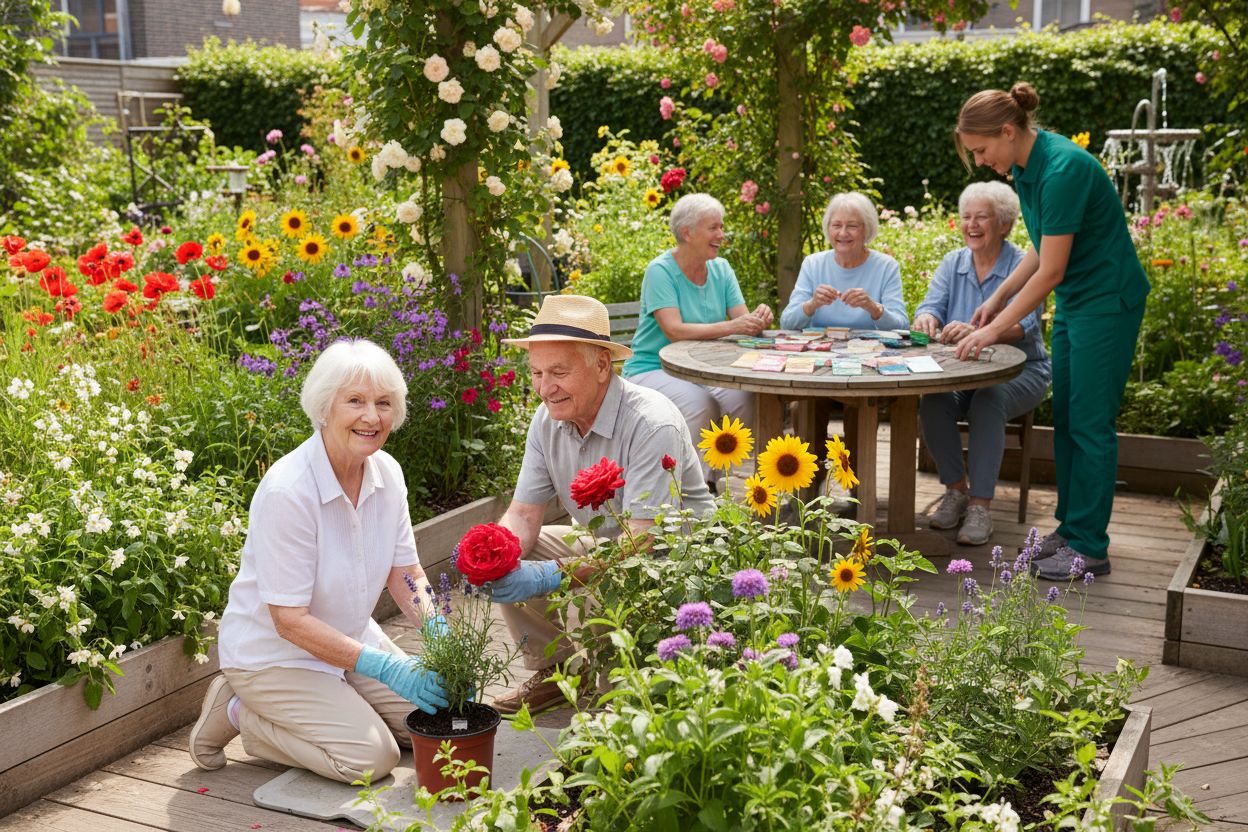jardin thérapeuthique