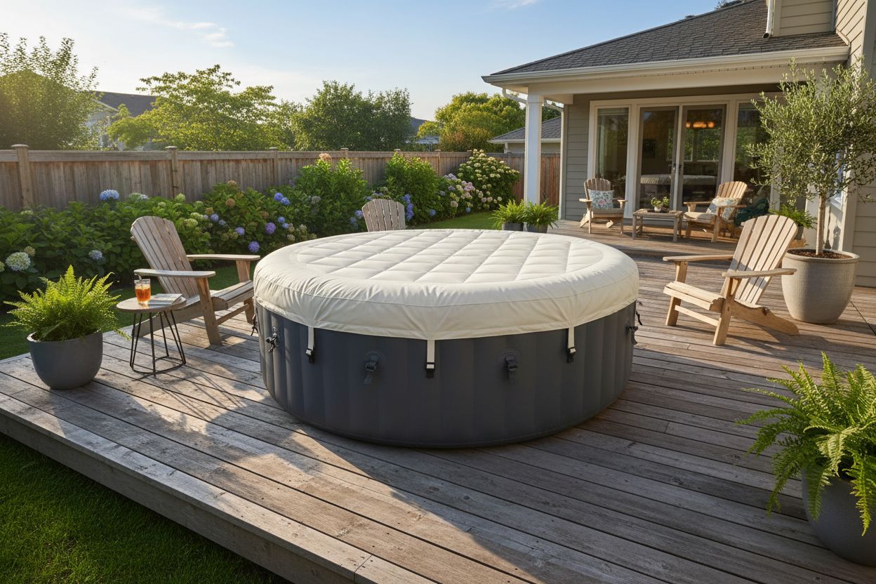 couverture spa gonflable